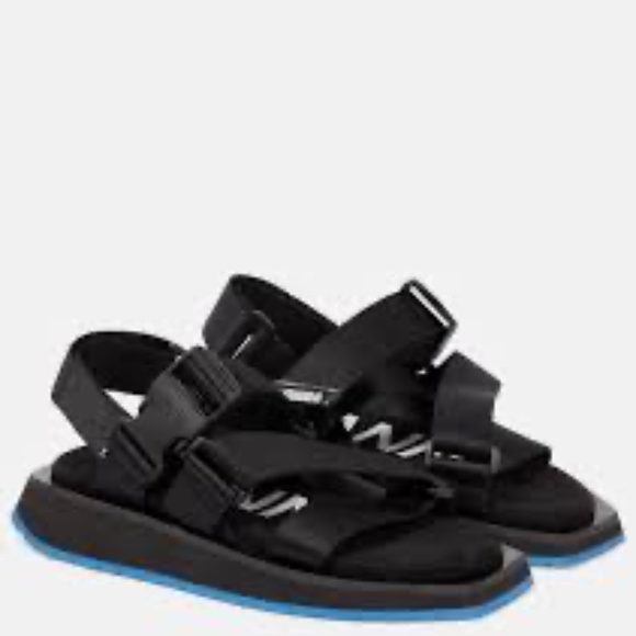 GANNI Performance Webbing Strappy Sport Sandal - Picture 1 of 8